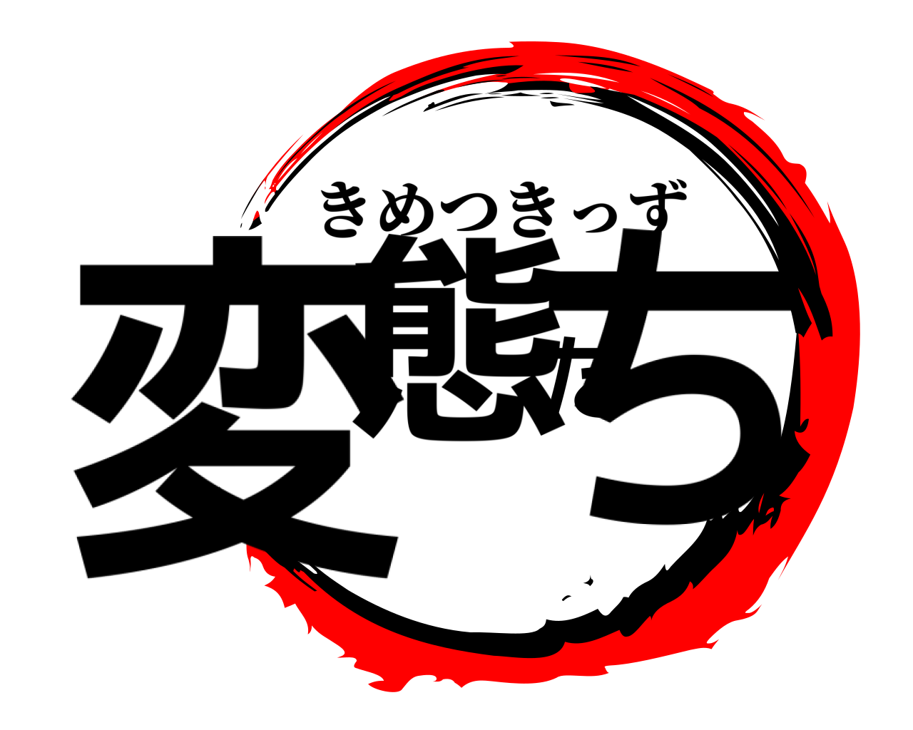 変態たち きめつきっず