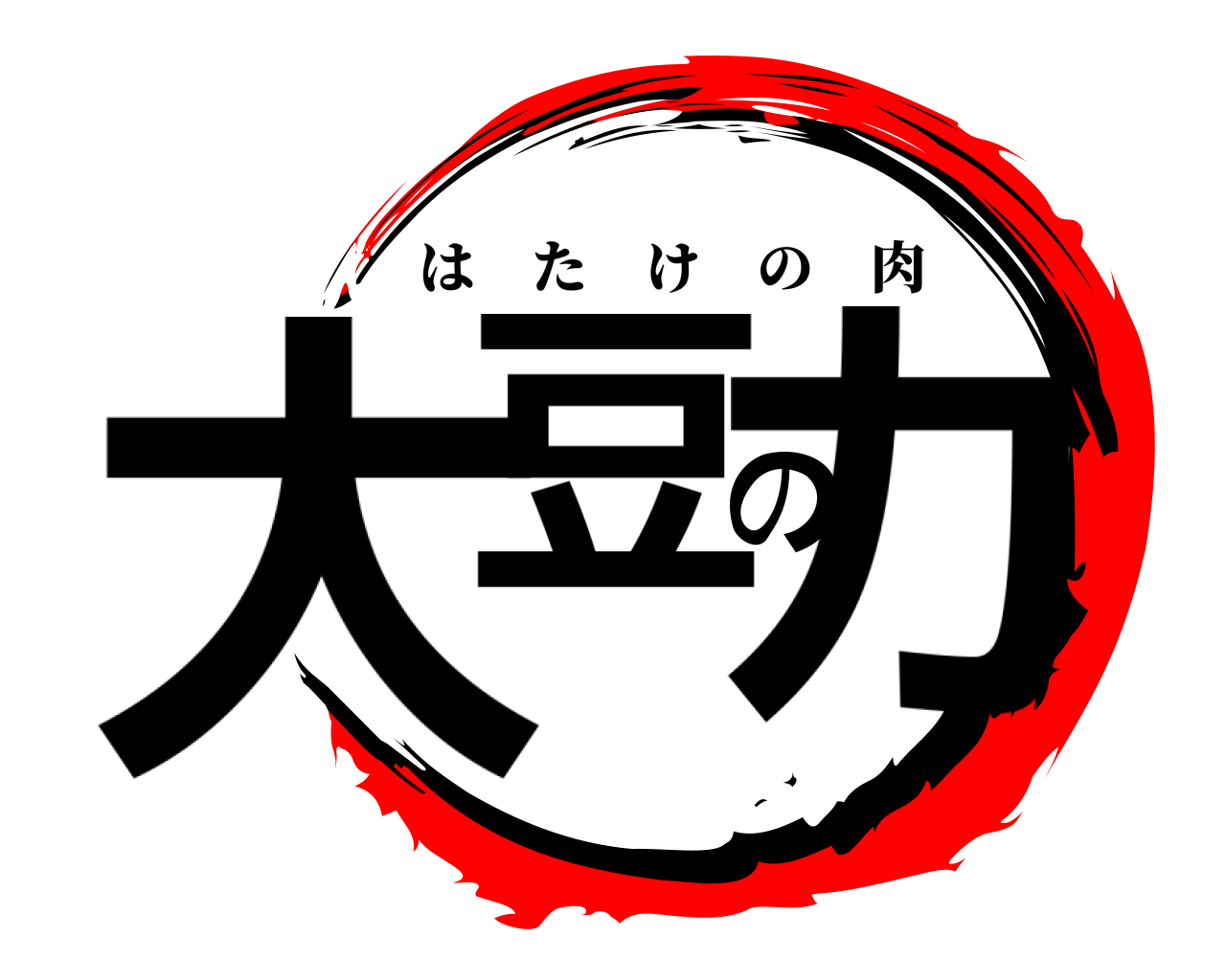 大豆の力 はたけの肉