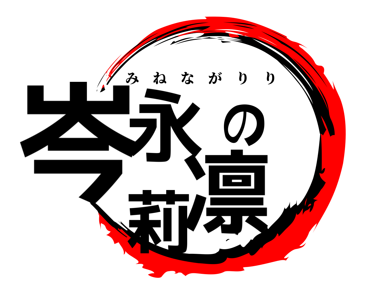 岑永の莉凛 みねながりり