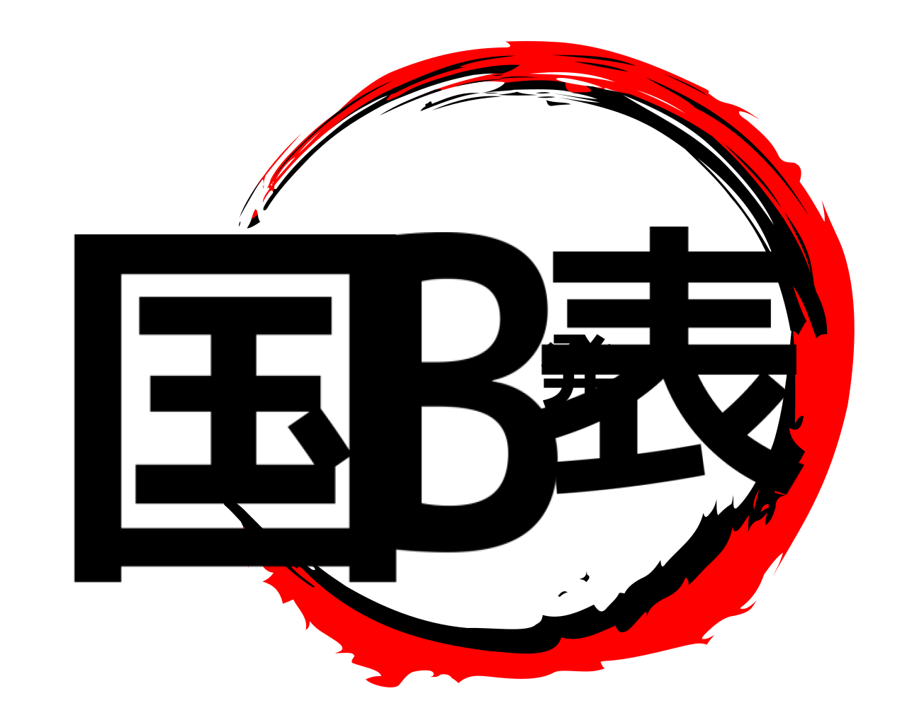 国B発表 