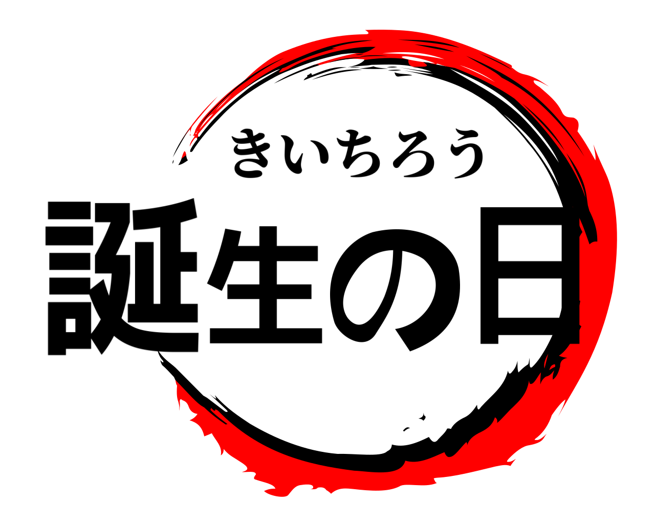 誕生の日 きいちろう