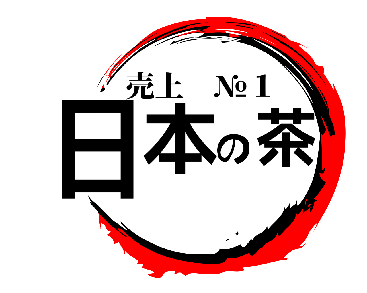 日本の茶 売上 №１