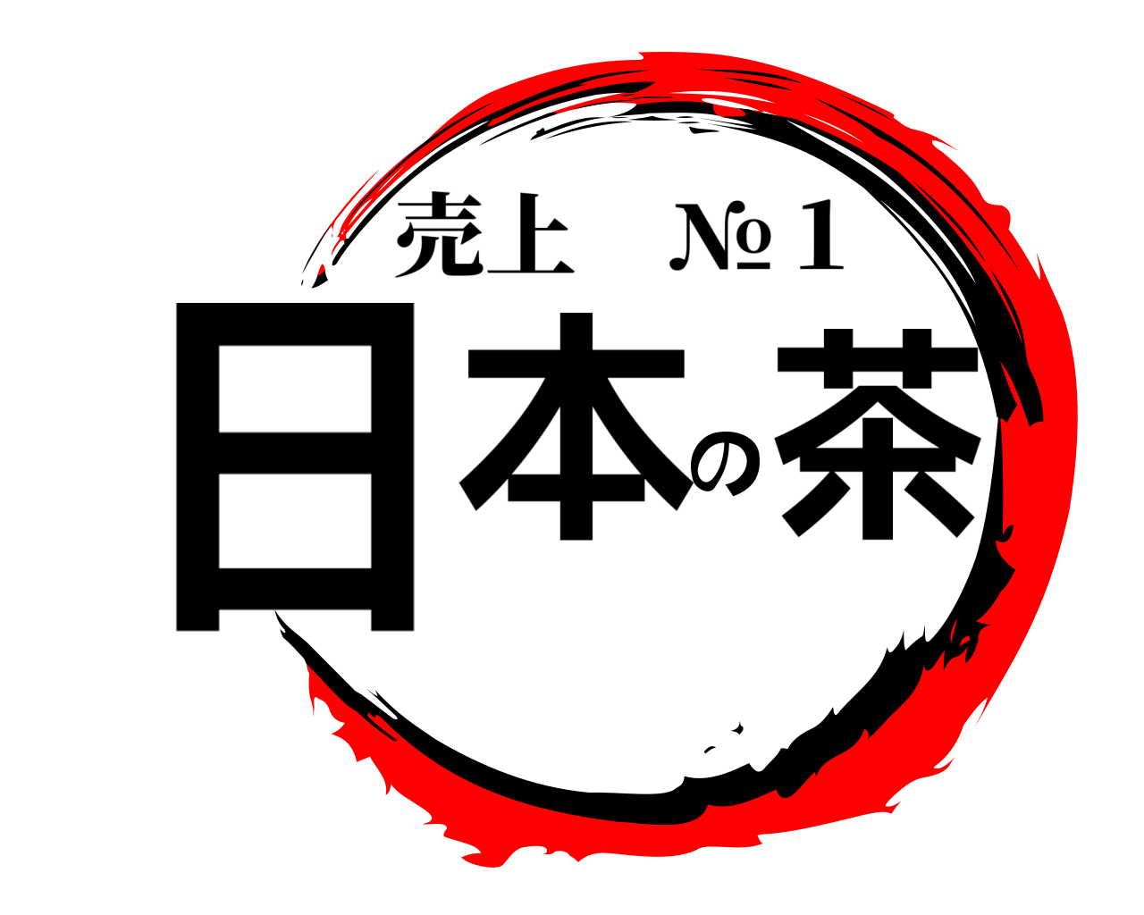 日本の茶 売上 №１
