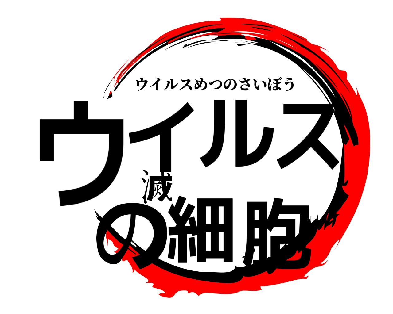 ウイルス滅の細胞 ウイルスめつのさいぼう