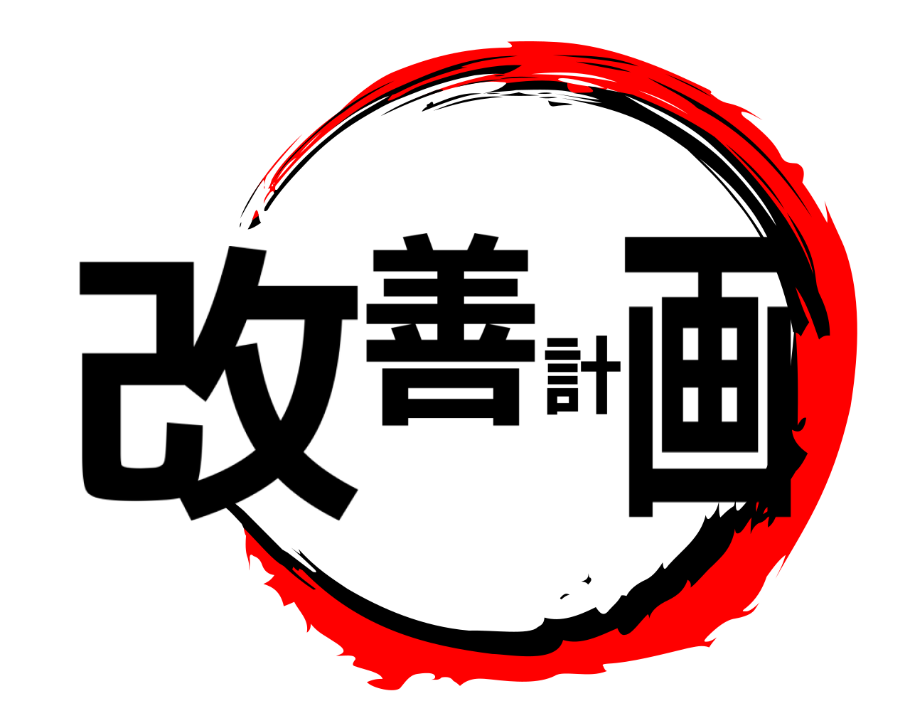 改善計画 