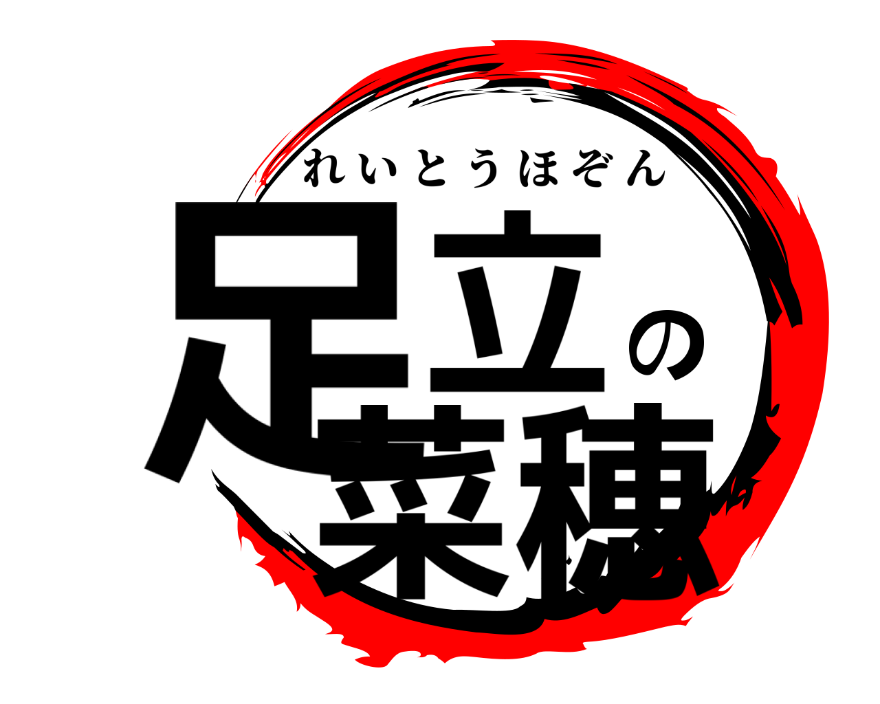 足立の菜穂 れいとうほぞん