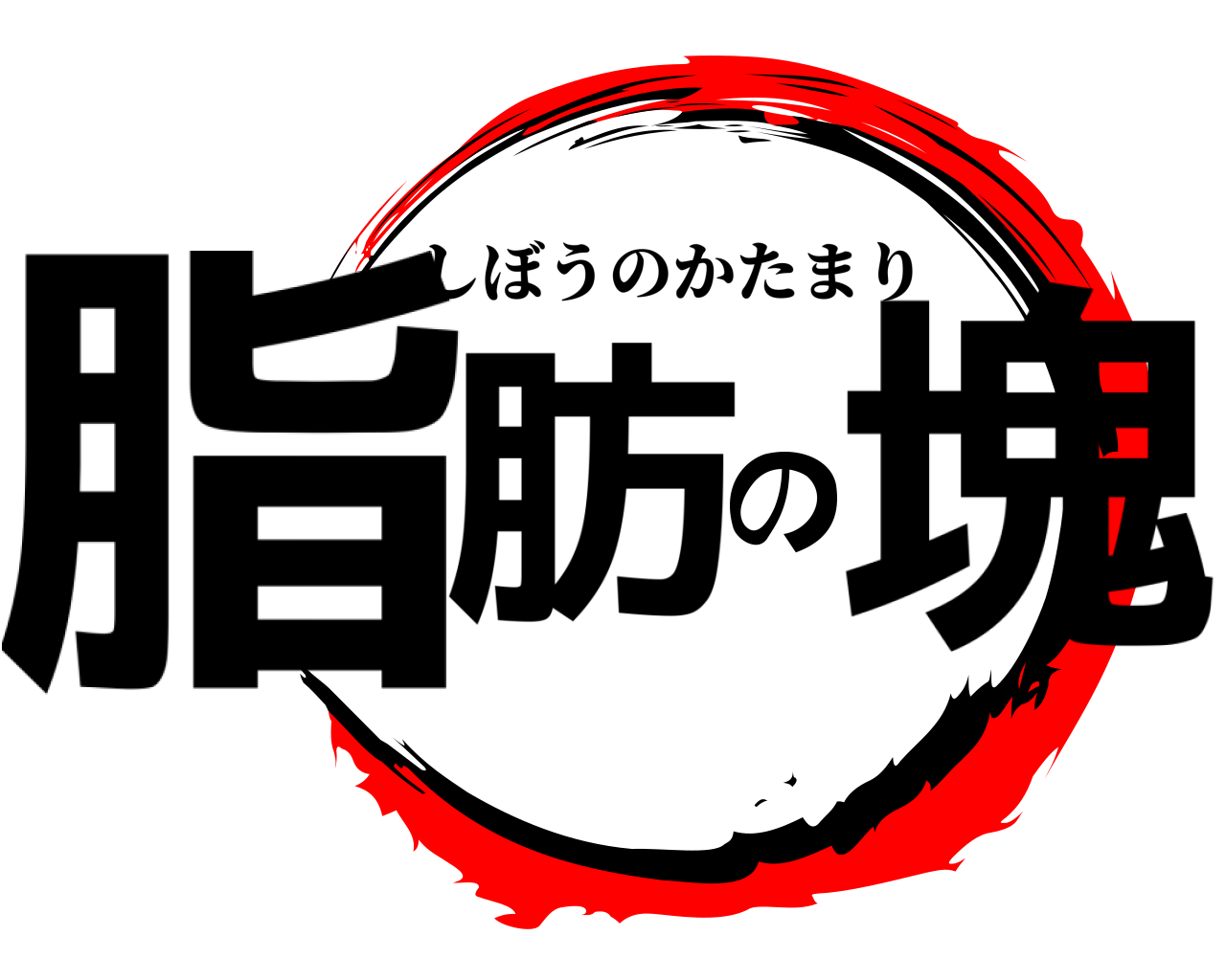 脂肪の塊 しぼうのかたまり