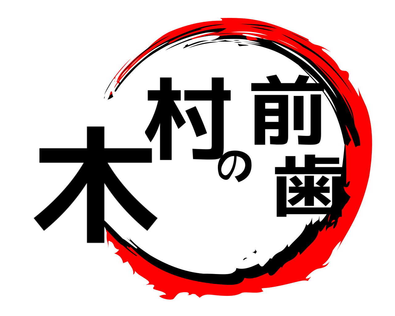 木村の前歯 