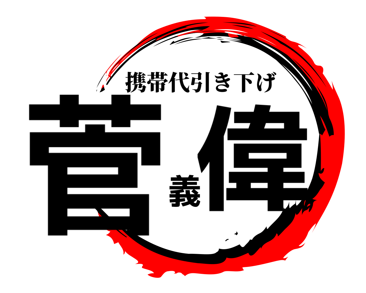 菅 義偉 携帯代引き下げ