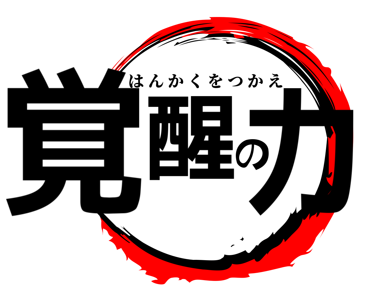 覚醒の力 はんかくをつかえ